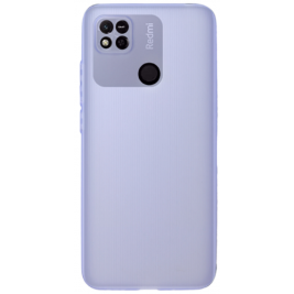 Vivid Θήκη Σιλικόνης Slim Xiaomi Redmi 10A - Transparent / Purple (VISLIM241PUR)
