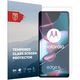 Rosso Tempered Glass - Αντιχαρακτικό Προστατευτικό Γυαλί Οθόνης Motorola Edge 30 Pro - Clear (8719246358180)