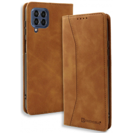 Bodycell Θήκη - Πορτοφόλι Samsung Galaxy M53 - Brown (5206015017070)