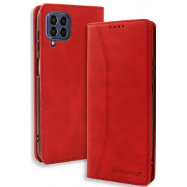 Bodycell Θήκη - Πορτοφόλι Samsung Galaxy M53 - Red (5206015017087)