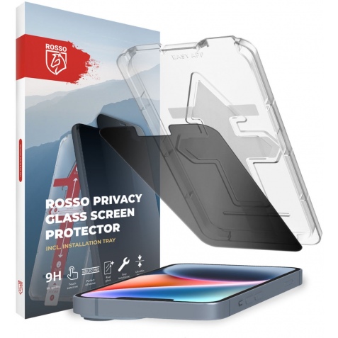 Rosso Privacy Tempered Glass - Αντιχαρακτικό Γυαλί Προστασίας Απορρήτου Οθόνης Apple iPhone 14 (8719246372223)