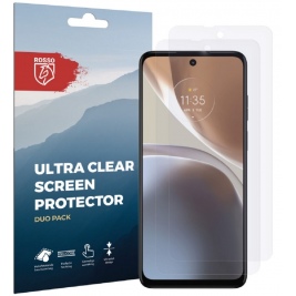 Rosso Ultra Clear Screen Protector - Μεμβράνη Προστασίας Οθόνης - Motorola Moto G32 - 2 Τεμάχια (8719246375651)