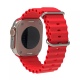 Techsuit Watchband W038 - Λουράκι Σιλικόνης Apple Watch SE/8/7/6/5/4 (41/40mm) - Red (0765105278241)