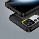 Techsuit Carbon Silicone - Θήκη Σιλικόνης Xiaomi 12T / 12T Pro - Black (5949419015043)