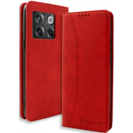 Bodycell Θήκη - Πορτοφόλι OnePlus 10T - Red (5206015016455)