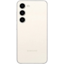 Official Samsung Διάφανη Θήκη Clear Slim Cover - Samsung Galaxy S23 - Transparent (EF-QS911CTEGWW)