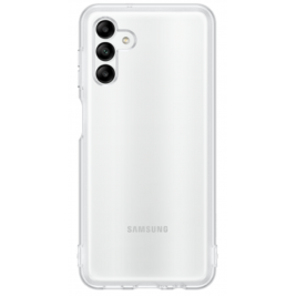 Official Samsung Θήκη Σιλικόνης Soft Clear Cover - Samsung Galaxy A04s - Transparent (EF-QA047TTEGWW)