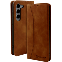 Bodycell Θήκη - Πορτοφόλι Samsung Galaxy S23 - Brown (5206015019692)