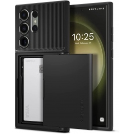 Spigen Slim Armor CS Θήκη Samsung Galaxy S23 Ultra - Black (ACS05628)