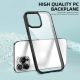 Θήκη iPhone 13 Pro Max 6.7" IPAKY Hard Plastic+Soft TPU Frame-black
