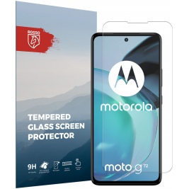 Rosso Tempered Glass - Αντιχαρακτικό Προστατευτικό Γυαλί Οθόνης Motorola Moto G72 - Clear (8719246376634)