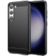 Techsuit Carbon Silicone - Θήκη Σιλικόνης Samsung Galaxy S23 - Black (0765105280190)