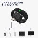 KW Μαγνητικός Φορτιστής USB - Fitbit Charge 5 - Black (60482.01)