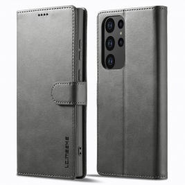Θήκη Samsung Galaxy S23 Ultra LC.IMEEKE Wallet Leather Stand- Grey