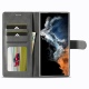Θήκη Samsung Galaxy S23 Ultra LC.IMEEKE Wallet Leather Stand- Grey