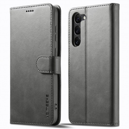 Θήκη Samsung Galaxy S23 LC.IMEEKE Wallet Leather Stand-Grey