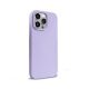 Crong Color Magnetic Θήκη MagSafe Premium Σιλικόνης Apple iPhone 14 Pro Max - Purple (CRG-COLRM-IP1467P-PRP)