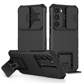 Armor Case with Kickstand for Samsung Galaxy S23-black