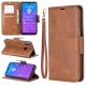 Θήκη Huawei Y7 2019 Leather Wallet Stand Phone Case-brown