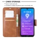 Θήκη Huawei Y7 2019 Leather Wallet Stand Phone Case-brown