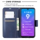 Θήκη Huawei Y7 2019 Leather Wallet Stand Phone Case-blue