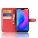 Θήκη Xiaomi Redmi Note 6 Pro Litchi Grain Stand Case-Red