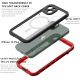 Θήκη αδιάβροχη iPhone 14 Plus Waterproof Covering Clear Back case Redpepper-Red