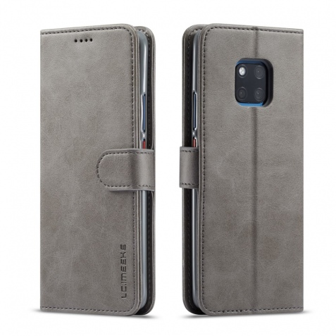 Θήκη Huawei Mate 20 Pro LC.IMEEKE Wallet leather stand Case-grey