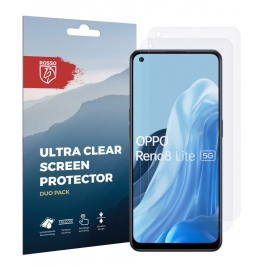 Rosso Ultra Clear Screen Protector - Μεμβράνη Προστασίας Οθόνης - OnePlus Nord N20 5G / Oppo Reno 8 Lite - 2 Τεμάχια (8719246353505)