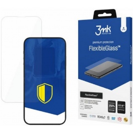 3MK Premium Flexible Glass - Αντιχαρακτικό Υβριδικό Προστατευτικό Γυαλί Οθόνης - Apple iPhone 14 / 14 Pro - 0.3mm (5903108486217)