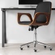 KW Office Chair Wheels - Ροδάκια Σκληρού Δαπέδου με Φρένο για Καρέκλα Γραφείου / Έπιπλα με Υποδοχή 10mm - Διάμετρος Τροχού 50mm - 5 Τεμάχια - White (55601.03)