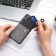 Kalibri 2 in 1 Σκληρή Θήκη - Πορτοφόλι με TPU Bumper και Αποσπώμενη Θήκη για Κάρτες - Xiaomi Redmi Note 11 Pro Plus 5G - Light Grey / Black (59169.25)