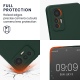 KWmobile Soft Slim Flexible Rubber Cover with Camera Protector - Θήκη Σιλικόνης Xiaomi 12 Lite με Πλαίσιο Κάμερας - Moss Green (59405.169)