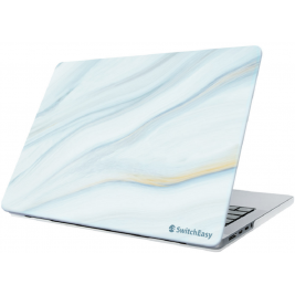 SwitchEasy Marble Σκληρή Θήκη Apple Macbook Pro 13 2022 - 2016 - Cloudy White (GS-105-120-296-224)