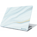 SwitchEasy Marble Σκληρή Θήκη Apple Macbook Pro 13 2022 - 2016 - Cloudy White (GS-105-120-296-224)
