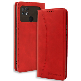Bodycell Θήκη - Πορτοφόλι Xiaomi Poco C40 - Red (5206015004308)