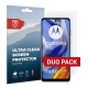Rosso Ultra Clear Screen Protector - Μεμβράνη Προστασίας Οθόνης - Motorola Moto E32s- 2 Τεμάχια (8719246375668)