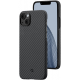 Pitaka MagEZ Case 3 - MagSafe Θήκη Aramid Fiber Body Apple iPhone 14 - 1.05mm - 1500D - Black / Grey / Twill (KI1401)