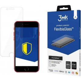 3MK Premium Flexible Glass - Αντιχαρακτικό Υβριδικό Προστατευτικό Γυαλί Οθόνης - Apple iPhone SE 2022 / 2020 / 8 / 7 - 0.3mm (5903108250528)