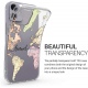 KWmobile Θήκη Σιλικόνης Apple iPhone 12 mini - Travel / Black / Multicolor / Transparent (53038.02)