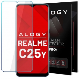 Alogy Tempered Glass Pro+ - Αντιχαρακτικό Προστατευτικό Γυαλί Οθόνης Realme C25Y (5907765676110)