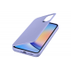 Official Samsung S View Wallet Cover - Θήκη Flip με Ενεργό Πορτάκι Samsung Galaxy A34 - Blueberry (EF-ZA346CVEGWW)