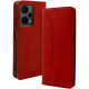 Bodycell Θήκη - Πορτοφόλι Xiaomi Redmi Note 12 Pro Plus - Red (5206015019852)