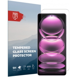 Rosso Tempered Glass - Αντιχαρακτικό Προστατευτικό Γυαλί Οθόνης Xiaomi Redmi Note 12 Pro 5G / Poco X5 Pro - Clear (8719246381522)