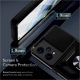 Bodycell Armor Slide - Ανθεκτική Θήκη Realme 9 5G / 9 Pro με Κάλυμμα για την Κάμερα & Μεταλλικό Ring Holder - Black (5206015009754)
