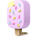 Elago AirPods Ice Cream Case - Θήκη Σιλικόνης για Apple AirPods Pro 2nd Gen - Lavender / Blueberry (EAPP2-ICE-LV)