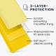 KWmobile Soft Flexible Rubber Cover - Θήκη Σιλικόνης Motorola Moto G22 - Vibrant Yellow (58207.165)