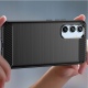 Techsuit Carbon Silicone - Θήκη Σιλικόνης Samsung Galaxy A54 - Black (5949419012646)
