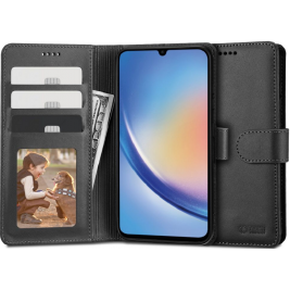 Tech-Protect Wallet - Θήκη Πορτοφόλι Samsung Galaxy A34 - Black (9490713931400)