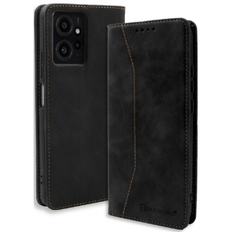 Bodycell Θήκη - Πορτοφόλι Xiaomi Redmi Note 12 4G - Black (5206015019449)